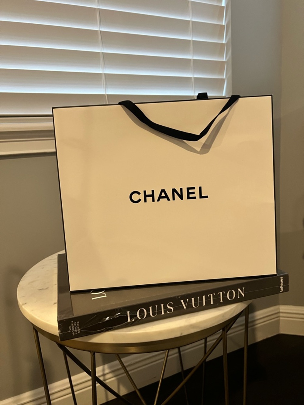 Chanel Paper Shopping Bag